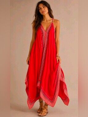 NWT Free People Merida Printed Maxi Dress
M/L